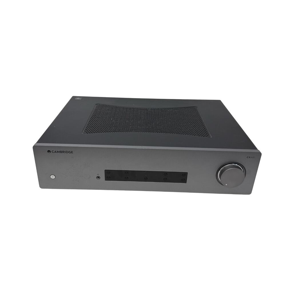 Cambridge Audio CXA81 Integrated Stereo Amplifier Audiophile Speaker Amp Silver